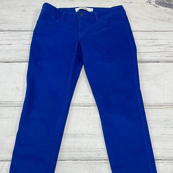 Abercrombie & Fitch Pants Skinny Blue Denim Size 8 29 - Picture 4 of 11